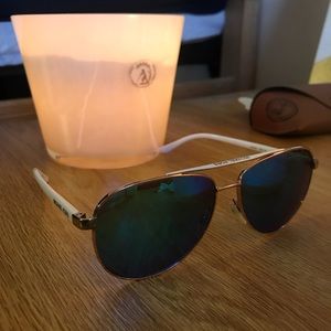 Michael Kors Aviators, Blue Lens